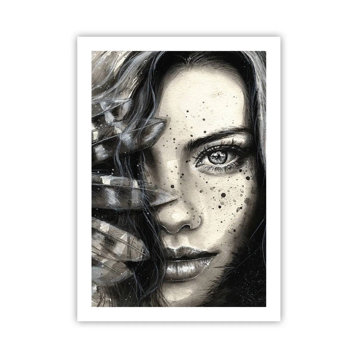 Affisch - Vild skönhet - 50x70 cm