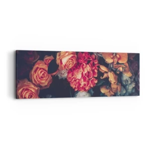 Canvastavla - Bild på duk - Som hos de holländska mästarna - 90x30 cm