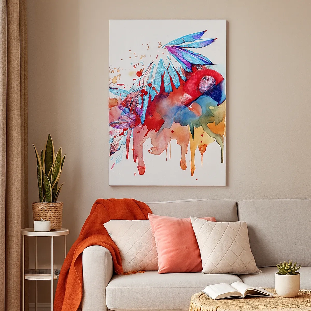 Canvastavla - Bild på duk - . - 50x70 cm