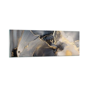 Glastavla - Bild på glas - En stens liv - 90x30 cm