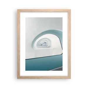Affisch i ram av ljusek - Till det blåas botten - 30x40 cm