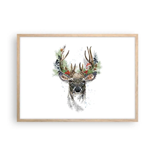 Affisch i ram av ljusek - I högtidskläder - 70x50 cm