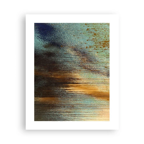 Affisch - En oavsiktlig färgglad komposition - 40x50 cm
