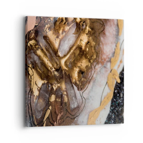 Canvastavla - Bild på duk - Jordens element - 30x30 cm