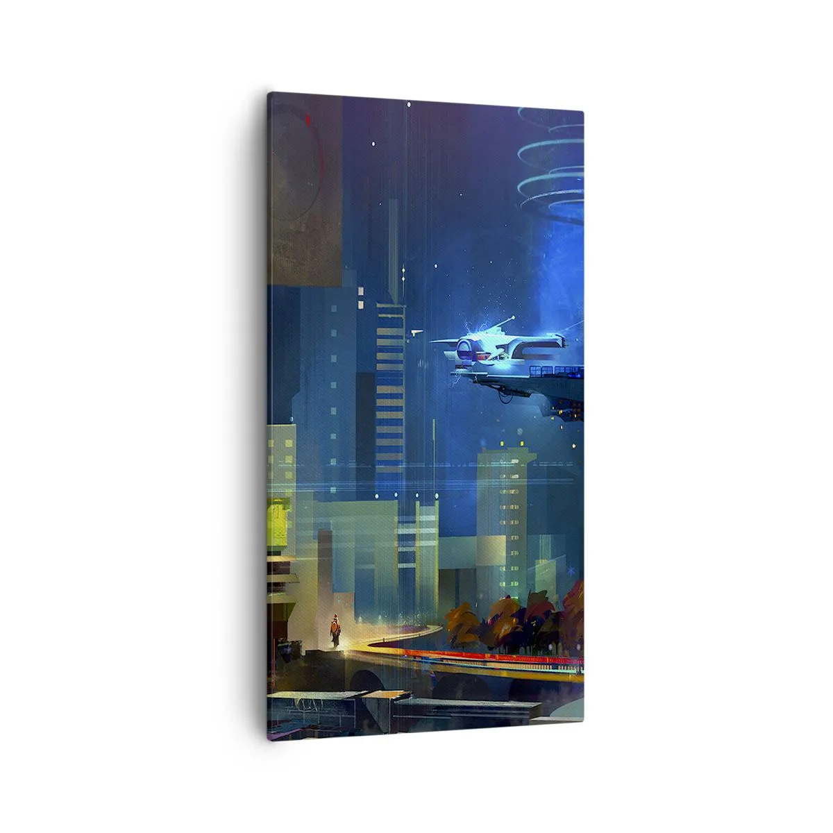 Canvastavla - Bild på duk - Inom snar framtid - 55x100 cm