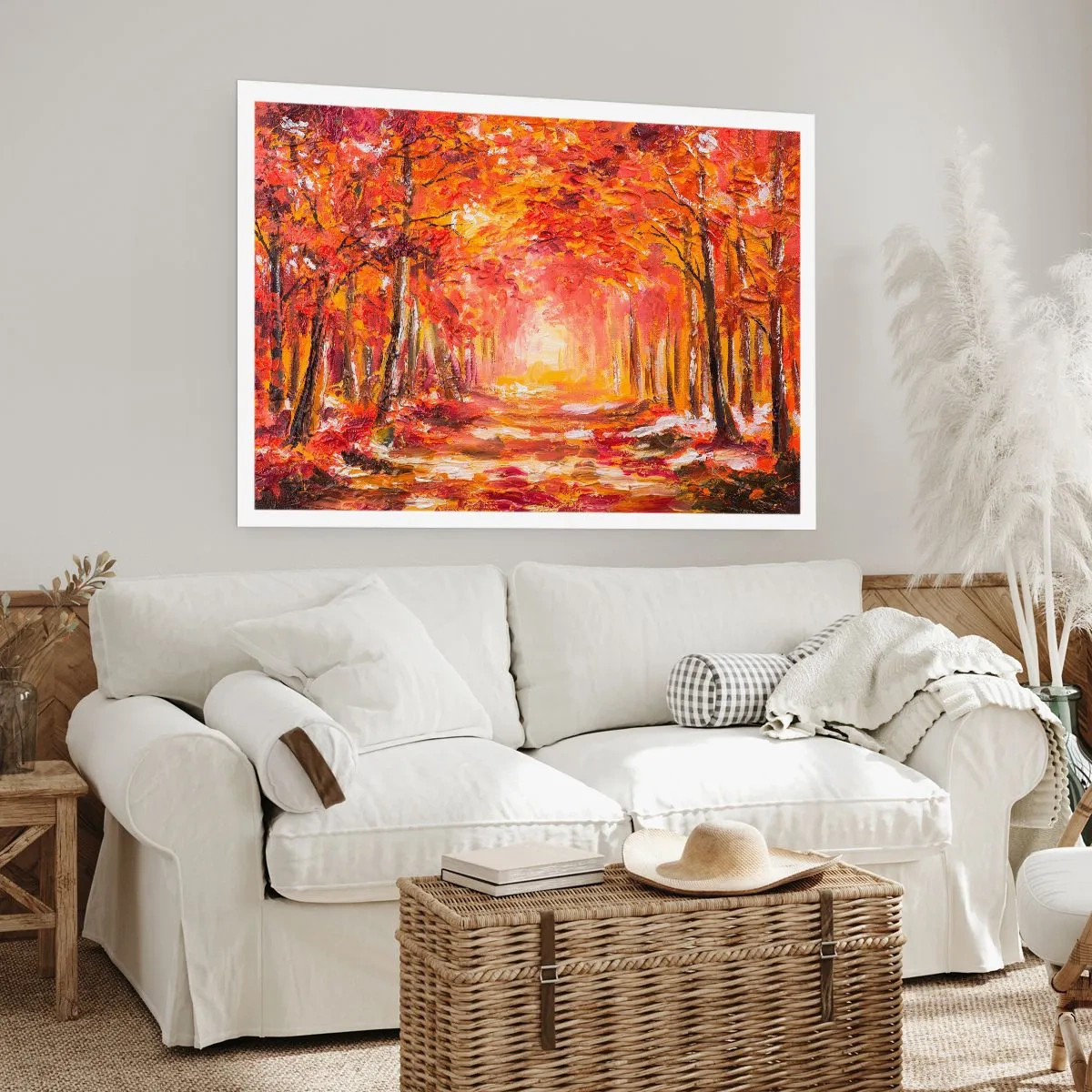 Affisch - Kopparskog - 70x50 cm