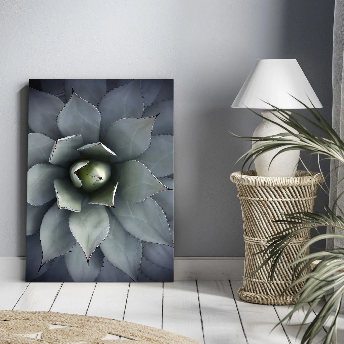 Canvastavla - Bild på duk - Lockar och varnar - 50x70 cm