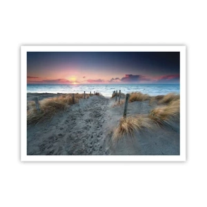 Affisch - Utspilld skenregnbåge... - 100x70 cm