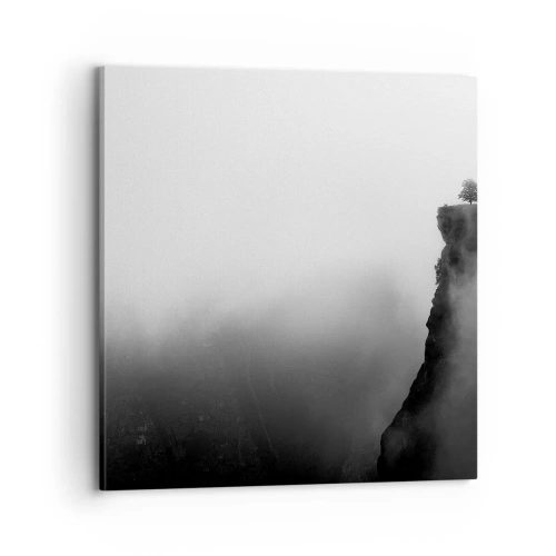 Canvastavla - Bild på duk - På världens gräns - 70x70 cm