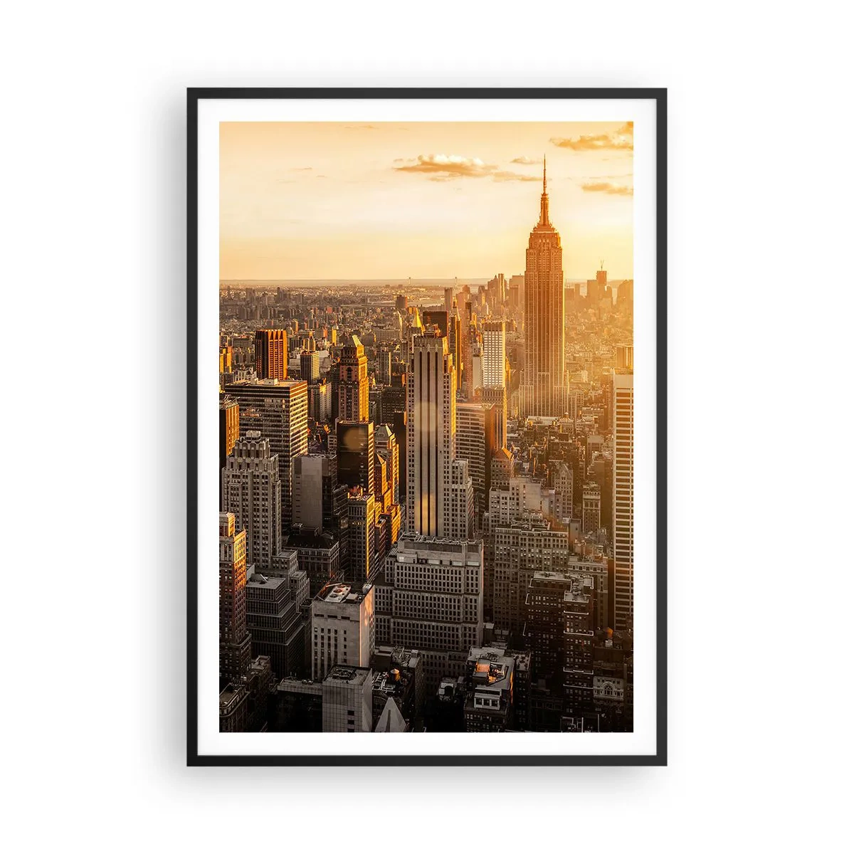 Affisch i svart ram - Växa i solskenet - 70x100 cm