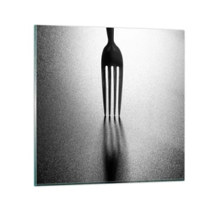 Glastavla - Bild på glas - Ljus och skugga - 60x60 cm
