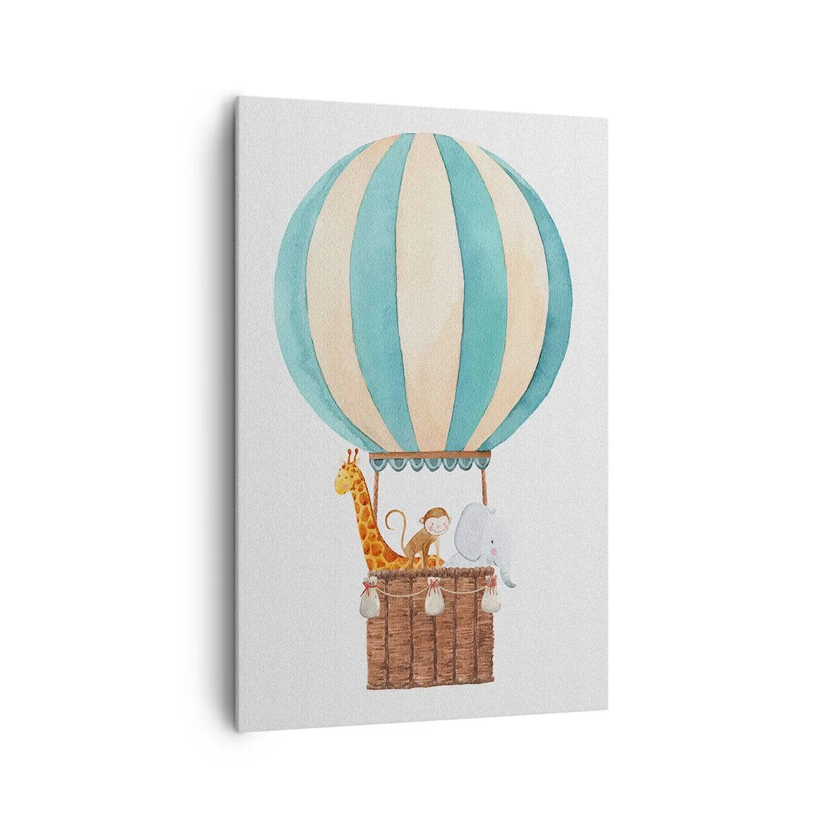 Canvastavla - Bild på duk - Fantastisk resa - 80x120 cm