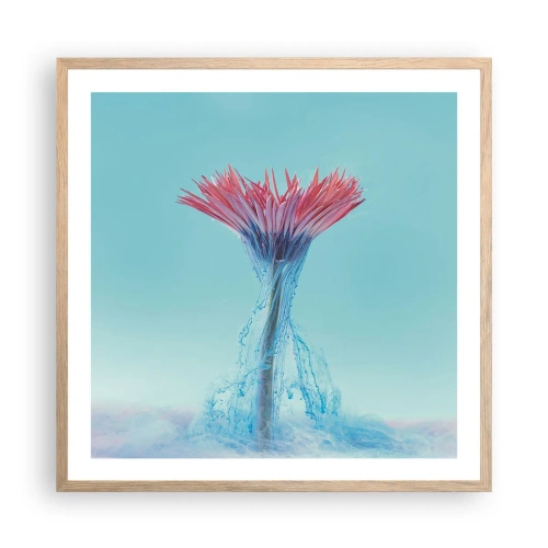 Affisch i ram av ljusek - I upplivande famn - 60x60 cm