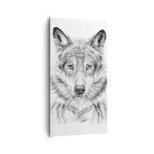 Canvastavla - Bild på duk - En född ledare - 65x120 cm