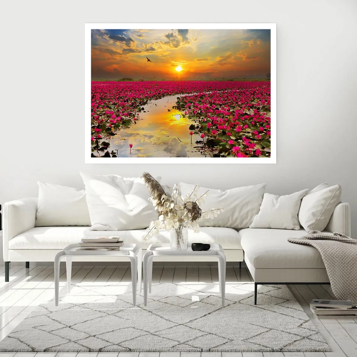 Affisch - Sjöns hemlighetsfulla liv - 100x70 cm