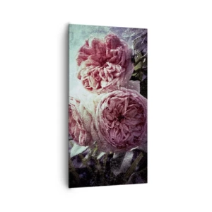 Canvastavla - Bild på duk - I en romantisk atmosfär - 65x120 cm