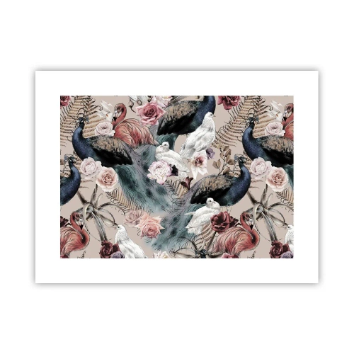 Affisch - I palatsträdgården - 40x30 cm