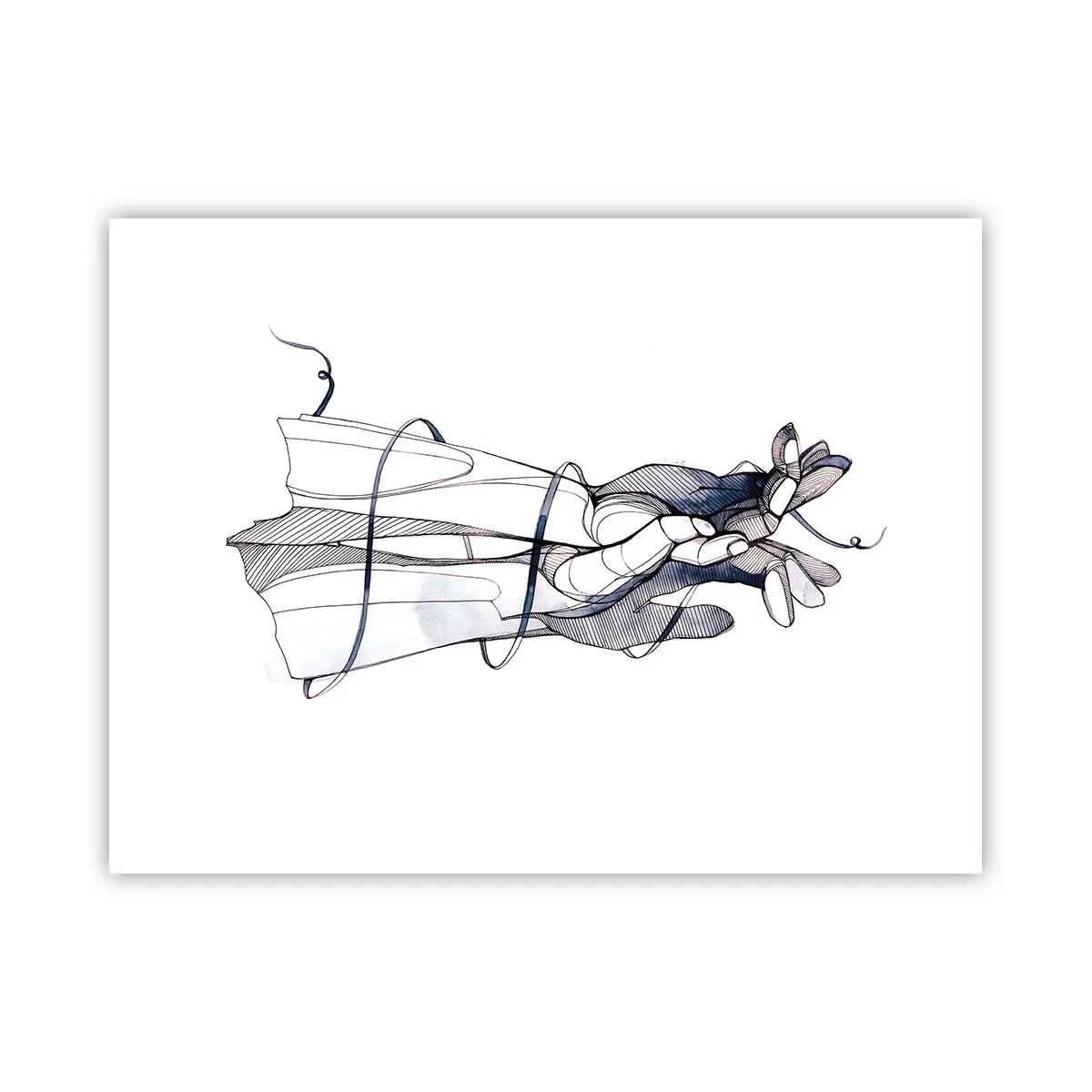 Affisch - Smekningens studie - 40x30 cm