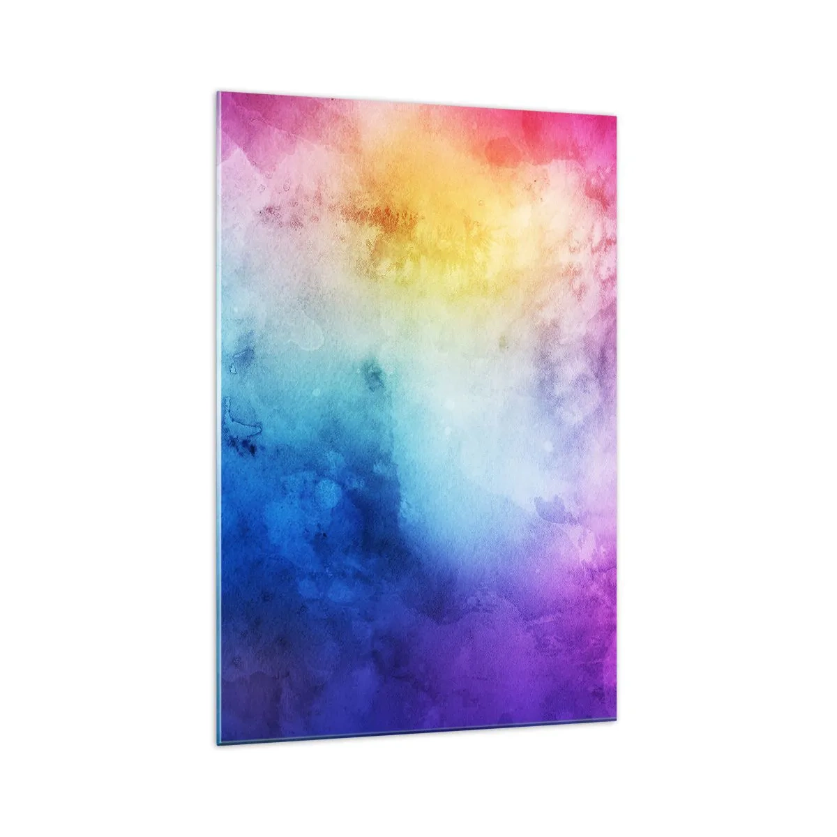 Glastavla - Bild på glas - Nästan i sjunde himlen - 70x100 cm
