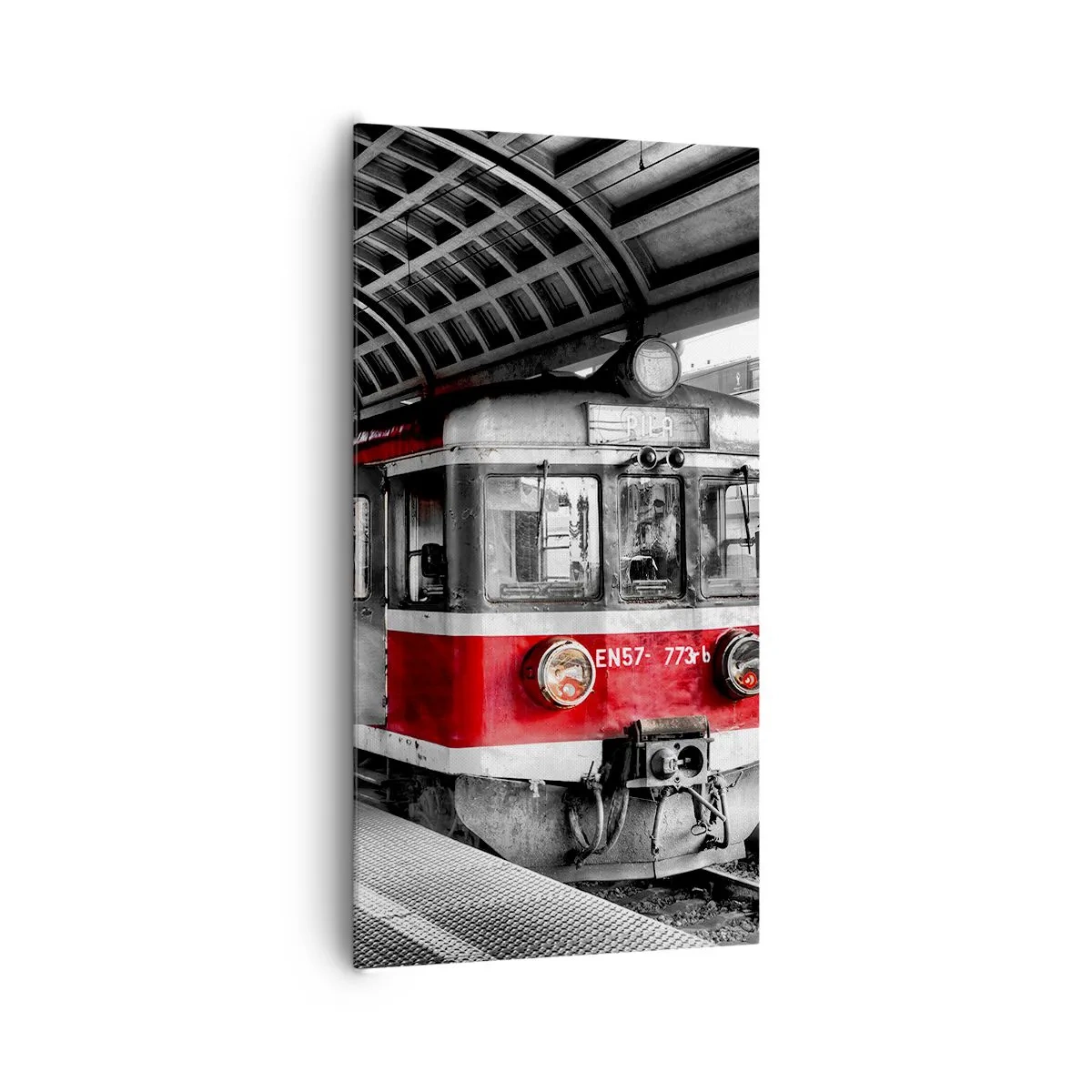 Canvastavla - Bild på duk - Det är kanske livets resa? - 65x120 cm