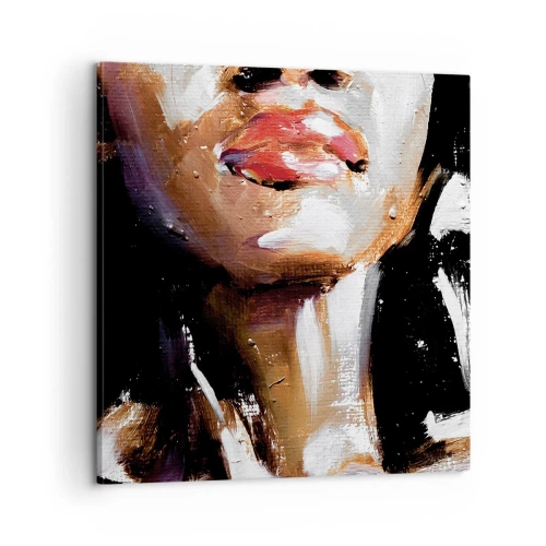 Canvastavla - Bild på duk - Stolthet utan fördomar - 60x60 cm