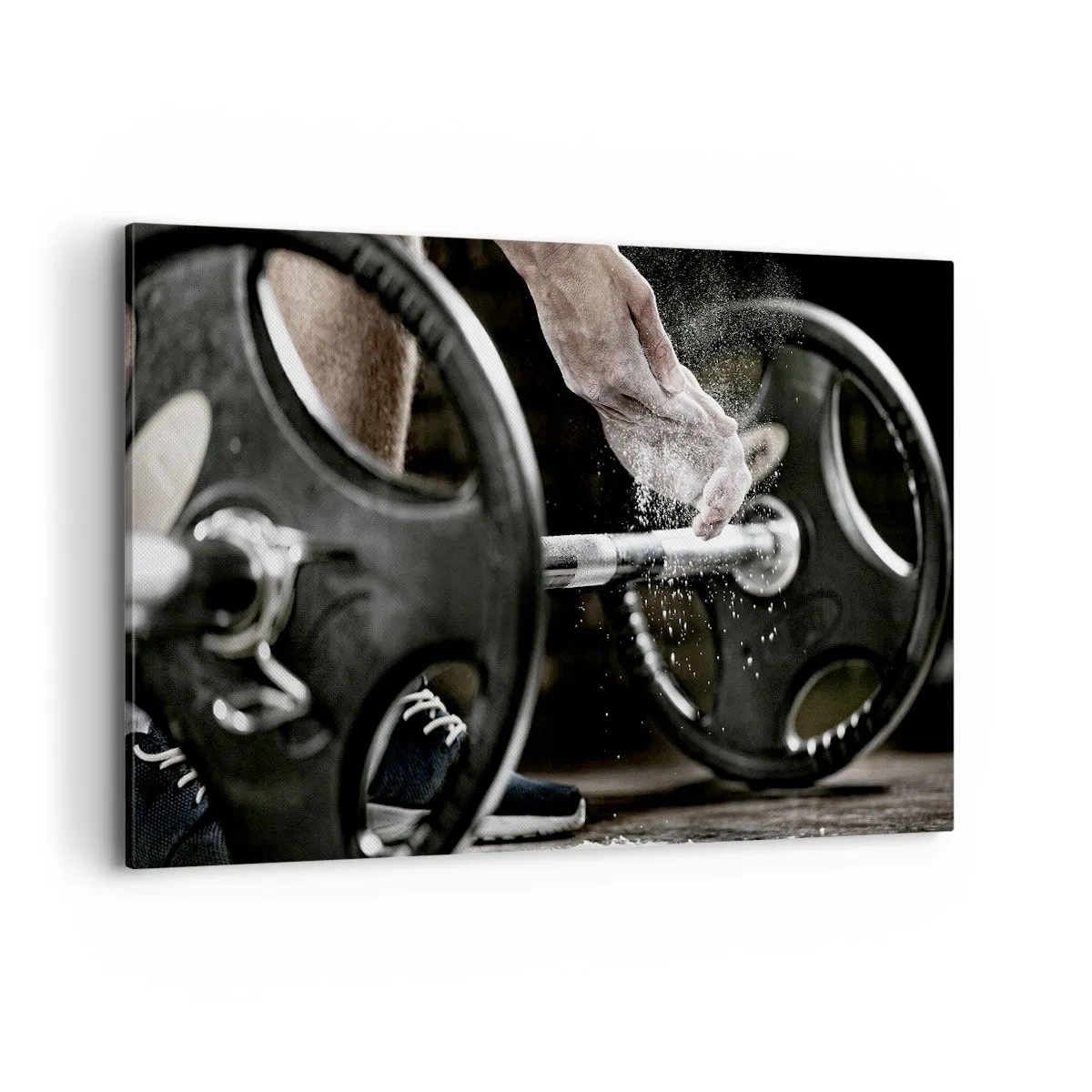 Canvastavla - Bild på duk - Utmaningen accepterad! - 120x80 cm