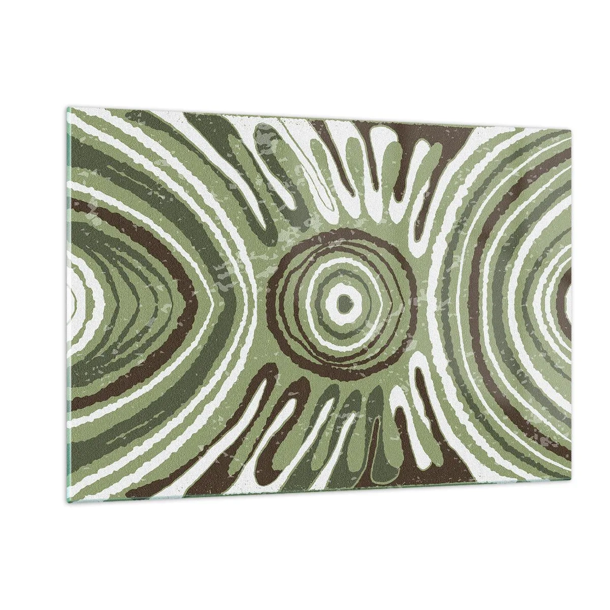 Glastavla - Bild på glas - Explosion av känslor - 120x80 cm