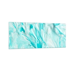 Glastavla - Bild på glas - Alltid tillsammans - 100x40 cm