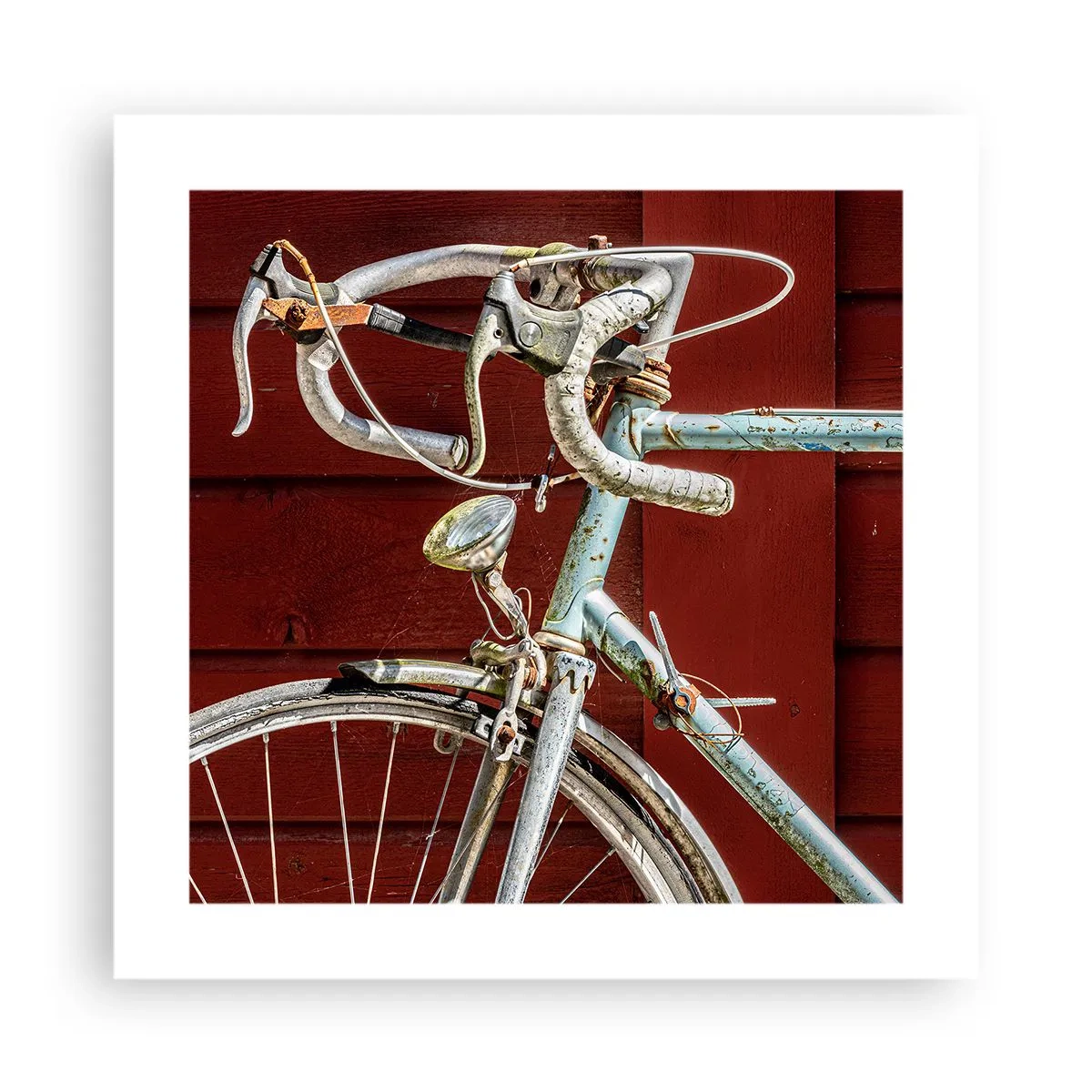 Affisch - Skapad för segrar - 40x40 cm