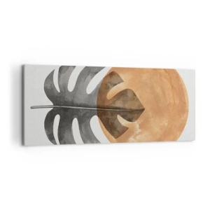 Canvastavla - Bild på duk - Alltid solen - 120x50 cm