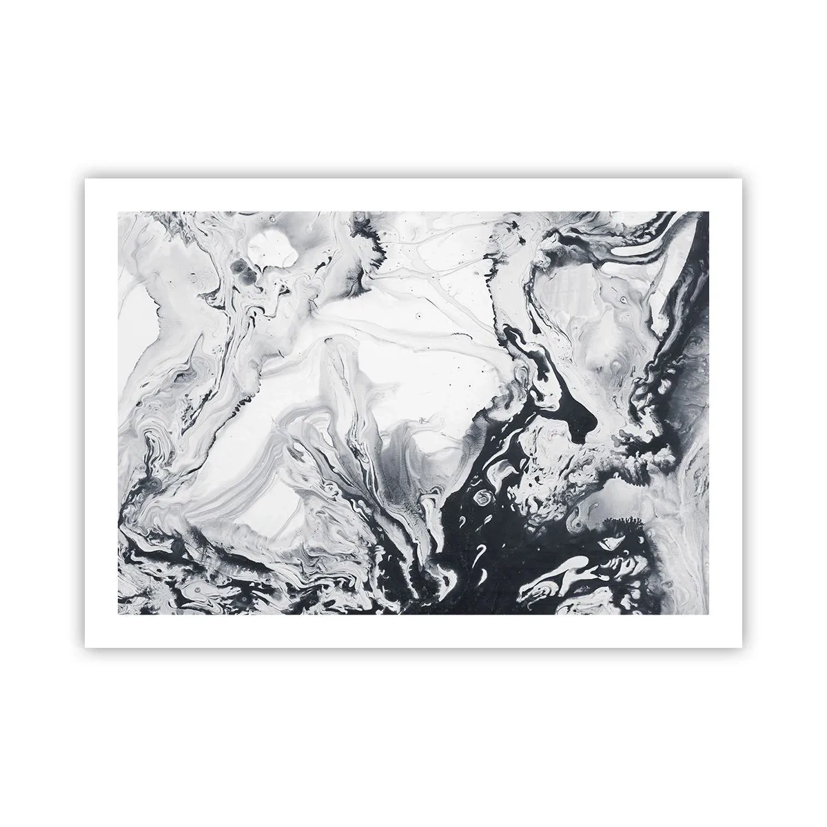 Affisch - Jordens inre - 70x50 cm
