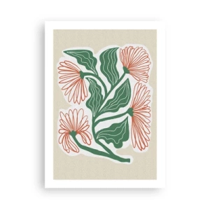 Affisch - Folkligt och modernt - 50x70 cm