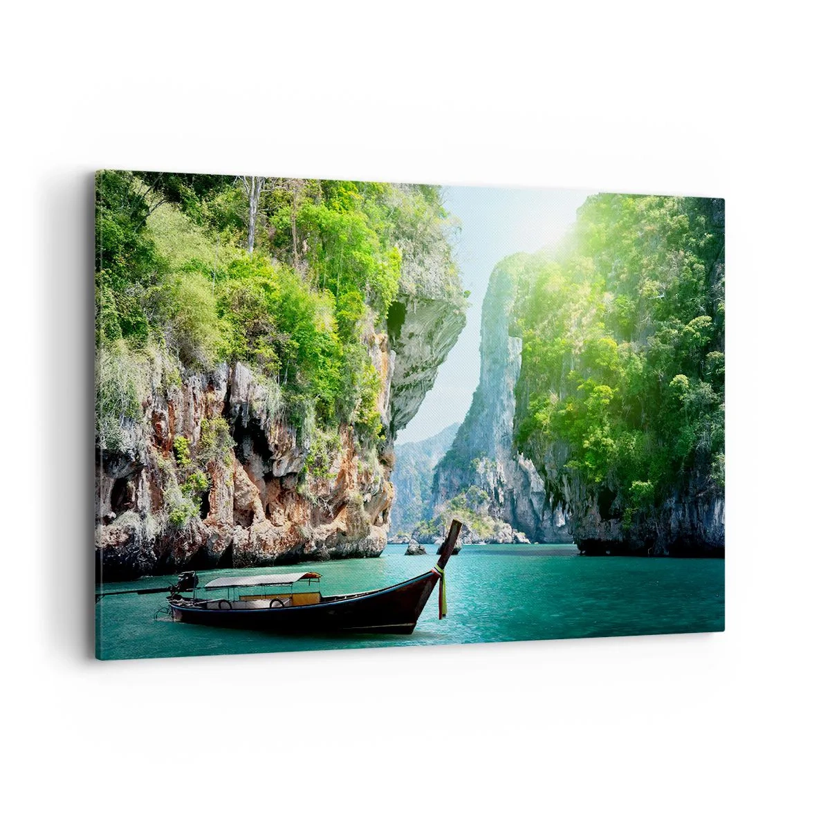 Canvastavla - Bild på duk - Inbjudan till exotisk resa - 120x80 cm