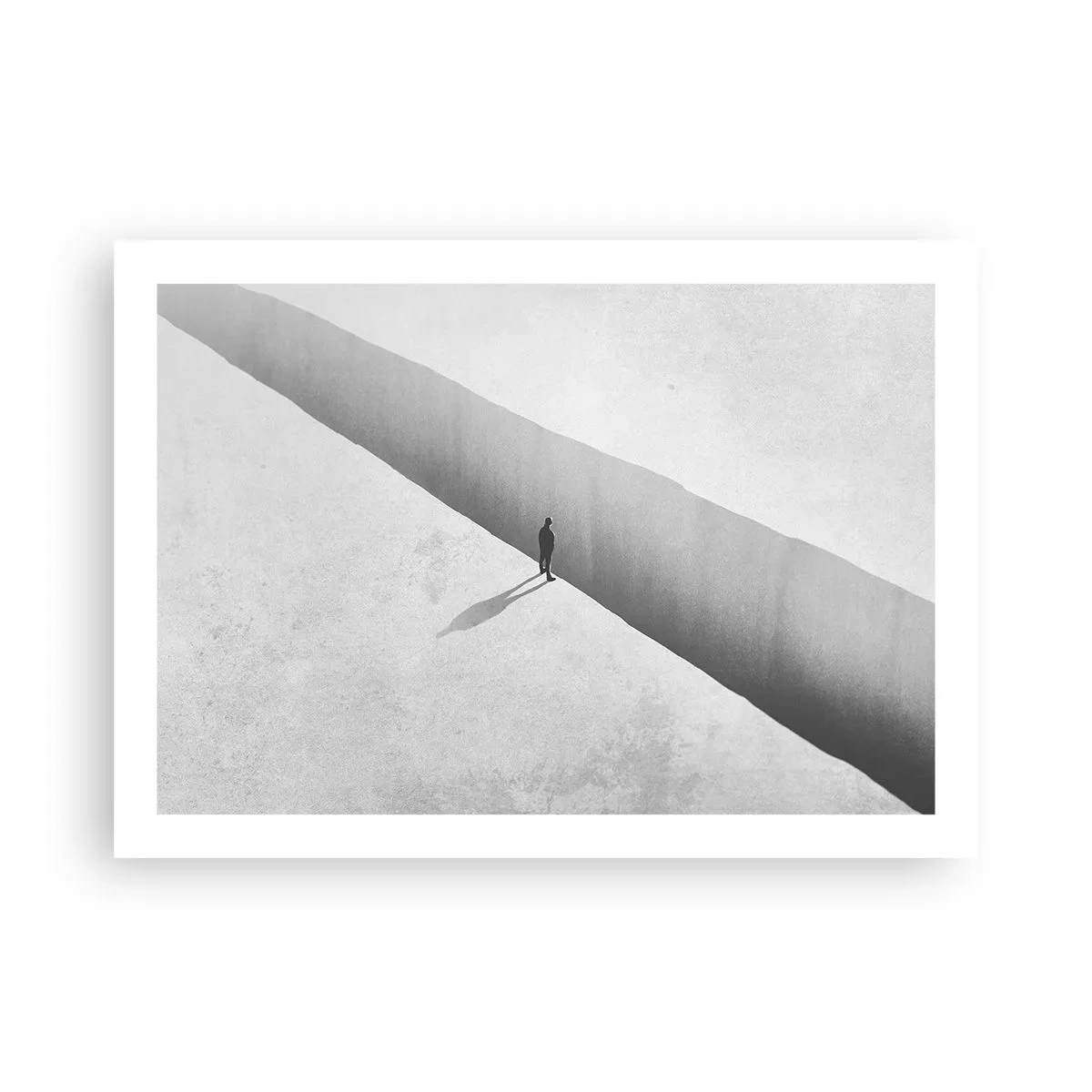 Affisch - Tydligt mål - 70x50 cm