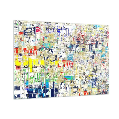 Glastavla - Bild på glas - Helt enkelt gläder ögonen - 100x70 cm