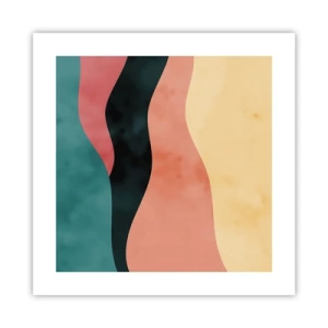 Affisch - Enig oenighet - 40x40 cm