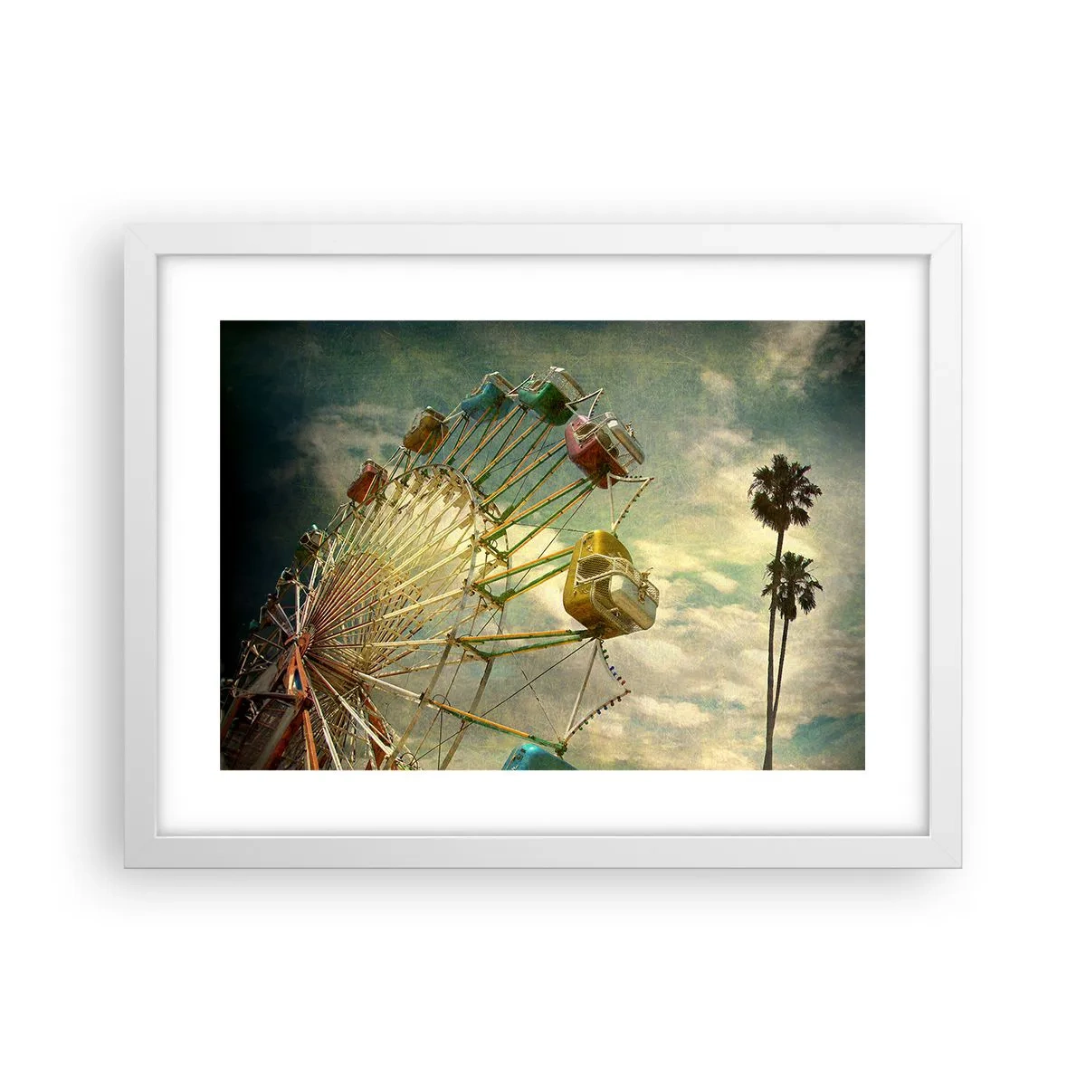 Affisch i vit ram - Kommer att bli, kommer att bli kul.... - 40x30 cm