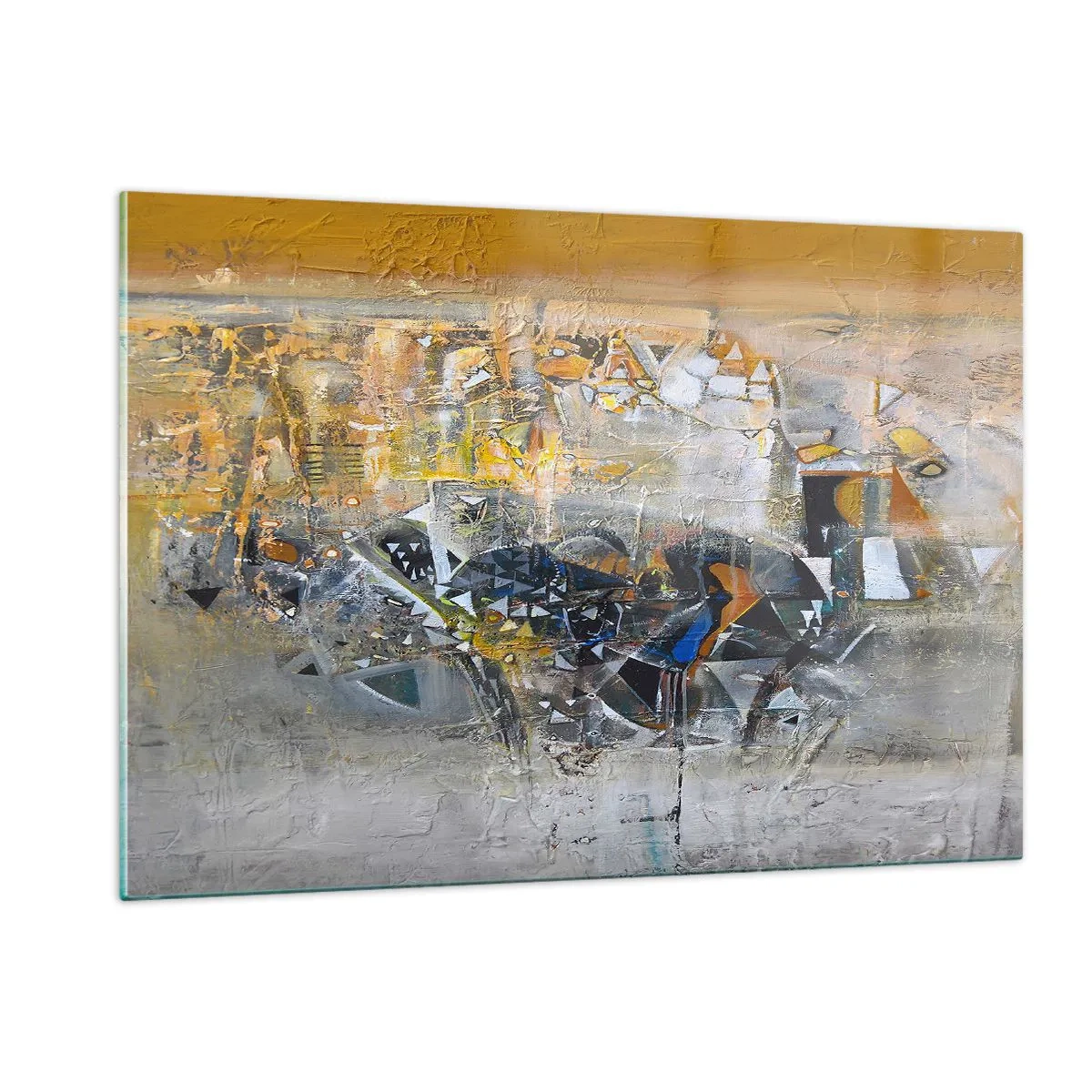 Glastavla - Bild på glas - Allt blir bra - 120x80 cm