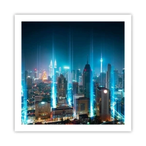 Affisch - Himmelsfärd på berlinskt sätt - 60x60 cm