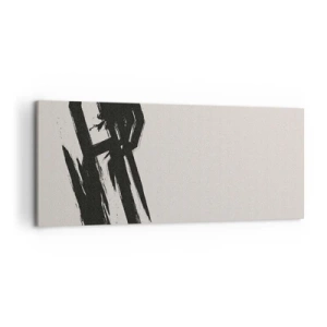 Canvastavla - Bild på duk - En ostoppbar rörelse - 120x50 cm