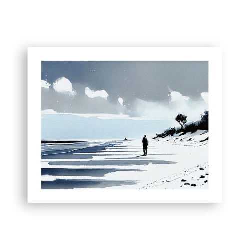 Affisch - Ensam - 50x40 cm