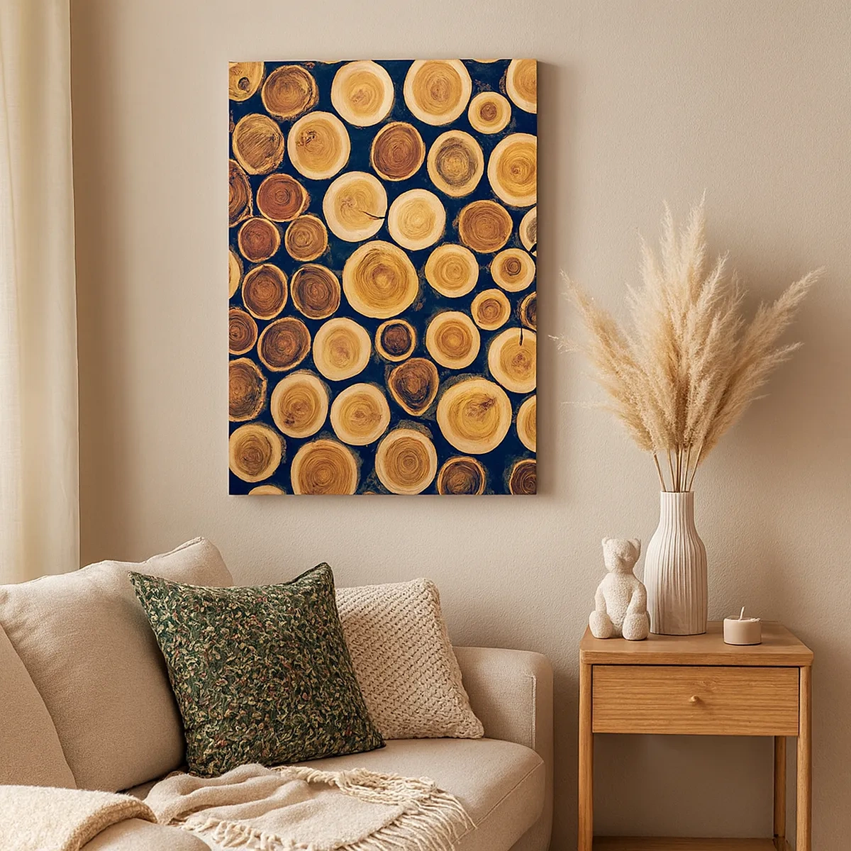 Canvastavla - Bild på duk - Hur gammal ser jag ut att vara? - 50x70 cm