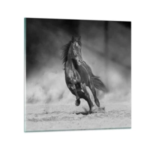 Glastavla - Bild på glas - Värd själva emiren - 30x30 cm