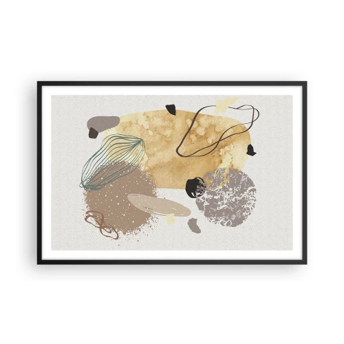 Affisch i svart ram - Olika former - 91x61 cm