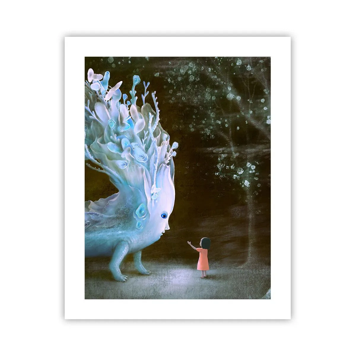 Affisch - Fantastiskt möte - 40x50 cm