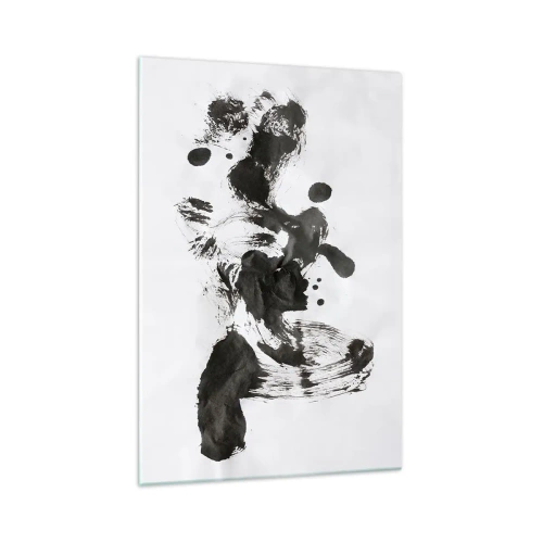 Glastavla - Bild på glas - En metod i galenskap? - 70x100 cm