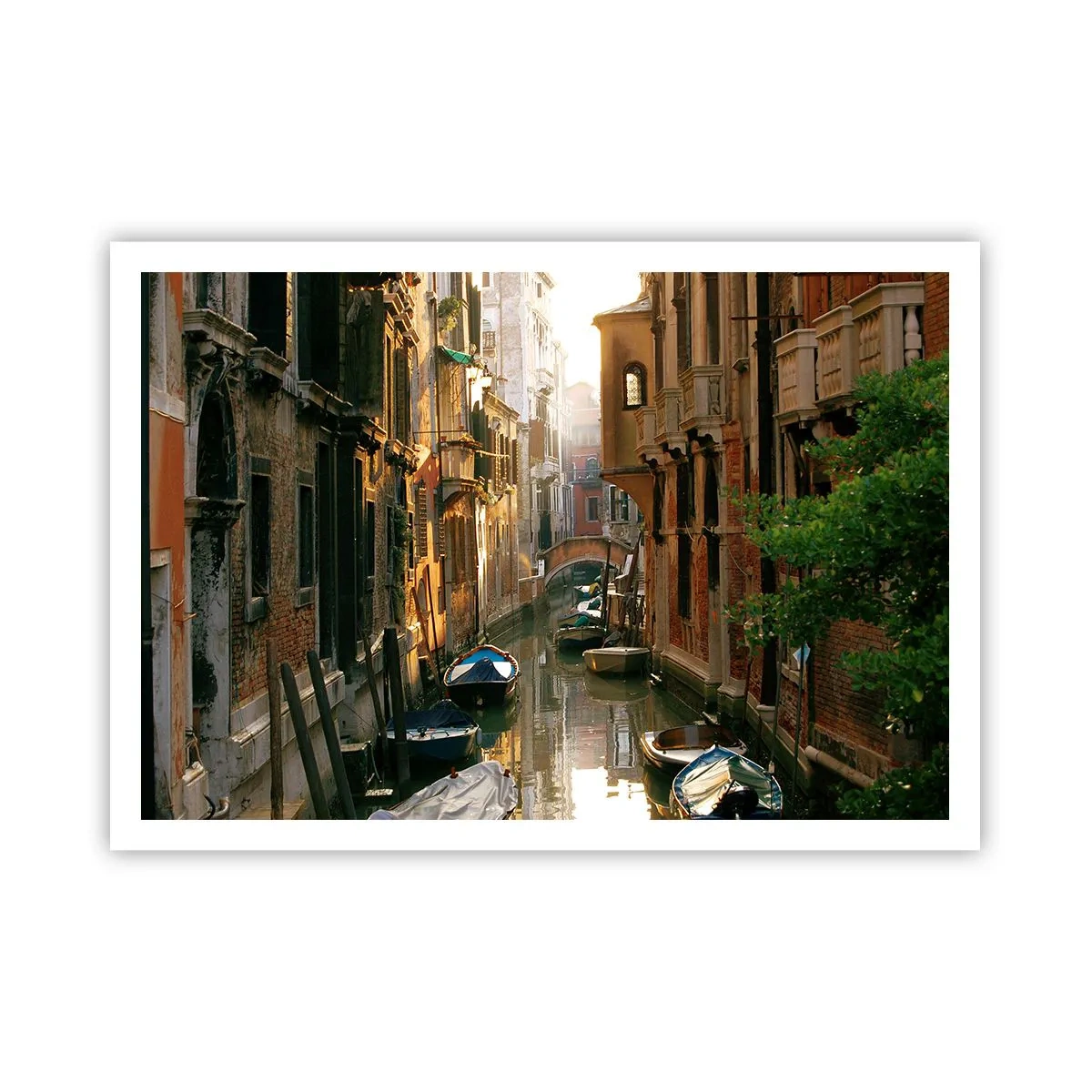Affisch - På en gränd i Venedig - 100x70 cm