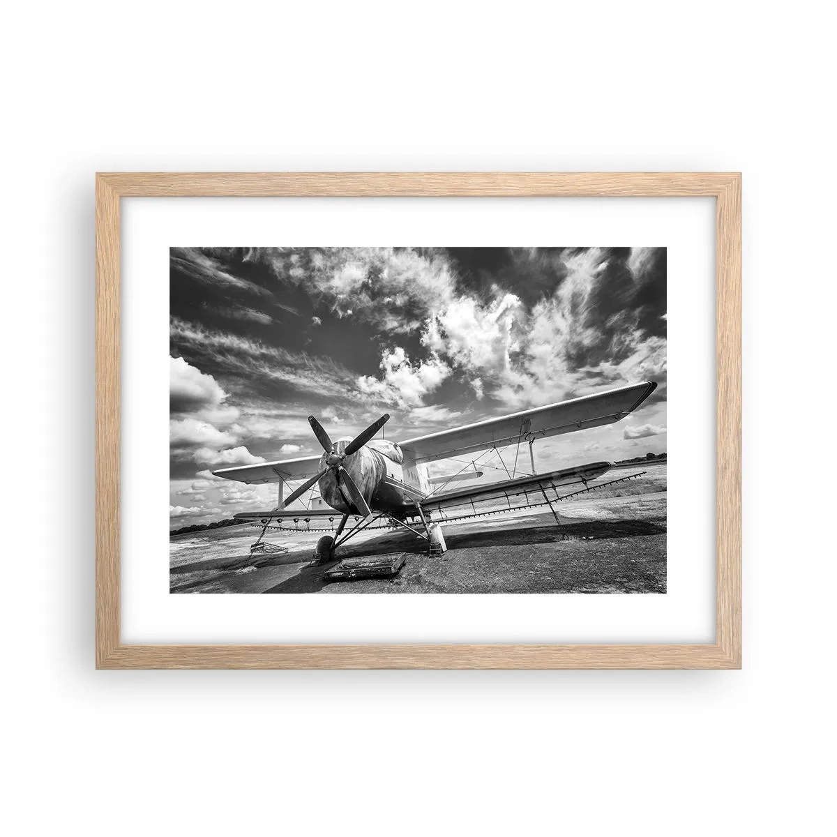 Affisch i ram av ljusek - Jag kan inte vänta! - 40x30 cm