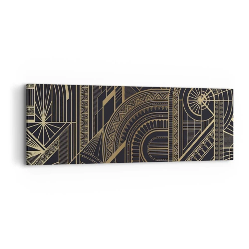 Canvastavla - Bild på duk - Koncept, idéer, planer - 90x30 cm