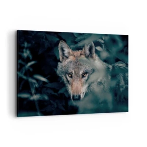 Canvastavla - Bild på duk - Jägare - 120x80 cm